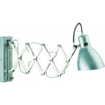 Steinhauer SPRING wall light stainless steel, 1-light source