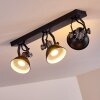 Ceiling Light Gudo black, 3-light sources