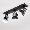 Ceiling Light Gudo black, 3-light sources