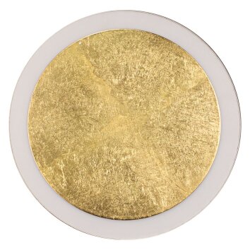 Lutec MOON Wall Light gold, 1-light source