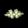 Grossmann CREO Ceiling Light LED brass, 7-light sources