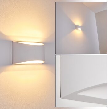 Patea Wall Light white, 1-light source