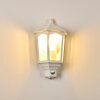 Brissago Outdoor Wall Light white, 1-light source, Motion sensor