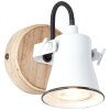 Brilliant Seed Wall Light Light wood, white, 1-light source