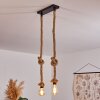 ETOWAH Pendant Light brown, black, 2-light sources