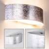 Lesina L Wall Light silver, 2-light sources