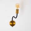Wall Light Hovslund gold, black, 1-light source