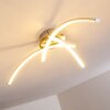 WIKON Ceiling light LED matt nickel, 3-light sources