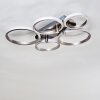 VOLONNE Ceiling light LED silver, 5-light sources