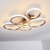 VOLONNE Ceiling light LED silver, 5-light sources