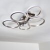VOLONNE Ceiling light LED silver, 5-light sources