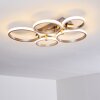 VOLONNE Ceiling light LED silver, 5-light sources