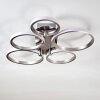 VOLONNE Ceiling light LED silver, 5-light sources