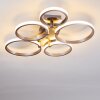VOLONNE Ceiling light LED silver, 5-light sources