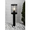 Brilliant REED pedestal light black, 1-light source