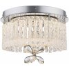 Globo ceiling light LED chrome, 1-light source