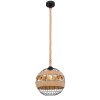 Globo ULLEU Pendant Light brown, black, 1-light source