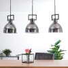 BUZOVA Pendant Light grey, black, 3-light sources