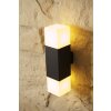 Trio HUDSON outdoor wall lamp black, 2-light sources