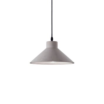 Ideal Lux OIL Pendant Light grey, 1-light source