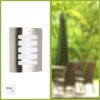 Brilliant TODD Outdoor Wall Light stainless steel, 1-light source