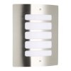 Brilliant TODD Outdoor Wall Light stainless steel, 1-light source