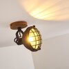 ONSALA ceiling spotlight brown, black, 1-light source