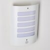Outdoor Wall Light Alslev white, 1-light source, Motion sensor