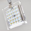 PINEY Ceiling light LED matt nickel, 2-light sources