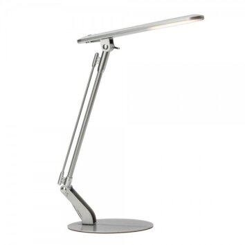 Brilliant Brendan desk light LED titanium, 1-light source