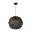 Lucide TAHAR Pendant Light black, 1-light source