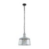 EGLO WRAXALL Pendant Light black, silver, 1-light source