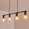 MAIDFORD Pendant Light black, 4-light sources