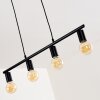 MAIDFORD Pendant Light black, 4-light sources