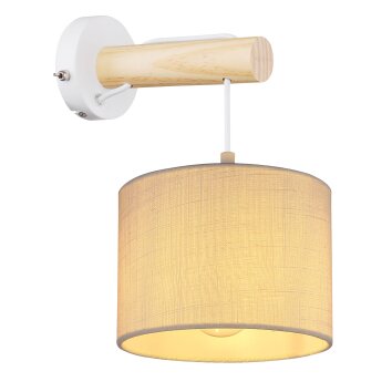 Globo RAFA Wall Light brown, white, 1-light source