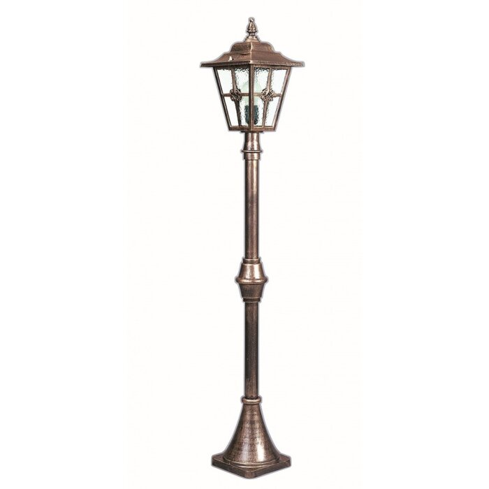 Albert 136 outdoor floor lamp clear 654136 illumination.co.uk