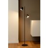 Lucide SKANSKA floor lamp LED black, 2-light sources