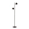 Lucide SKANSKA floor lamp LED black, 2-light sources