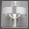 Paul Neuhaus Q-MIA Wall Light LED silver, 2-light sources, Remote control, Colour changer