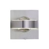 Paul Neuhaus Q-MIA Wall Light LED silver, 2-light sources, Remote control, Colour changer