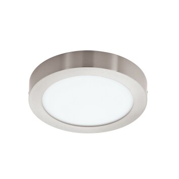 Eglo FUEVA-C ceiling light LED matt nickel, 1-light source, Colour changer