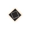 Wall Light Mantra DAKLA LED black, 1-light source