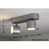 Philips STAR spotlight LED aluminium, stainless steel, 2-light sources