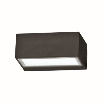Ideal Lux TWIN Outdoor Wall Light black, 1-light source