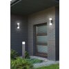 Trio HUDSON outdoor wall lamp stainless steel, 2-light sources