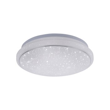 Leuchten Direkt LS-JUPI Ceiling Light LED white, 1-light source, Remote control, Colour changer