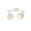 Lucide TAHAR ceiling spotlight white, 2-light sources