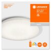 LEDVANCE ORBIS Ceiling Light silver, 1-light source, Remote control, Colour changer