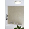 LEDVANCE ORBIS Ceiling Light silver, 1-light source, Remote control, Colour changer