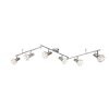 Globo Xara I ceiling spotlight chrome, 6-light sources